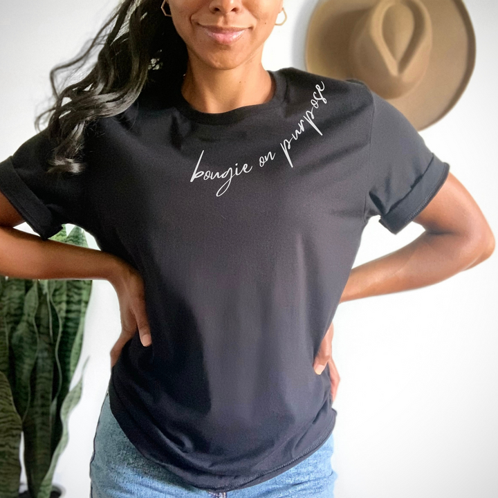 SIGNATURE BOUGIE ON PURPOSE TEE