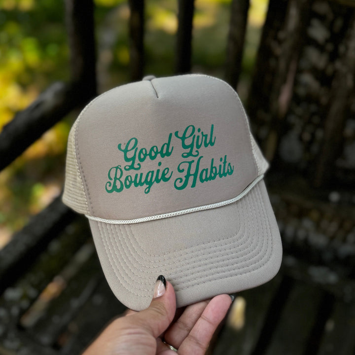 BOUGIE HABITS TRUCKER HAT