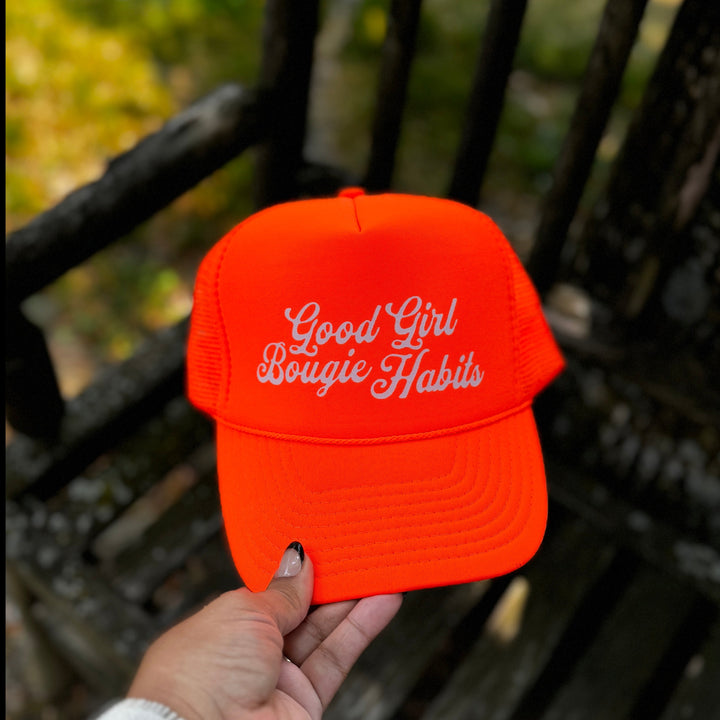 BOUGIE HABITS TRUCKER HAT