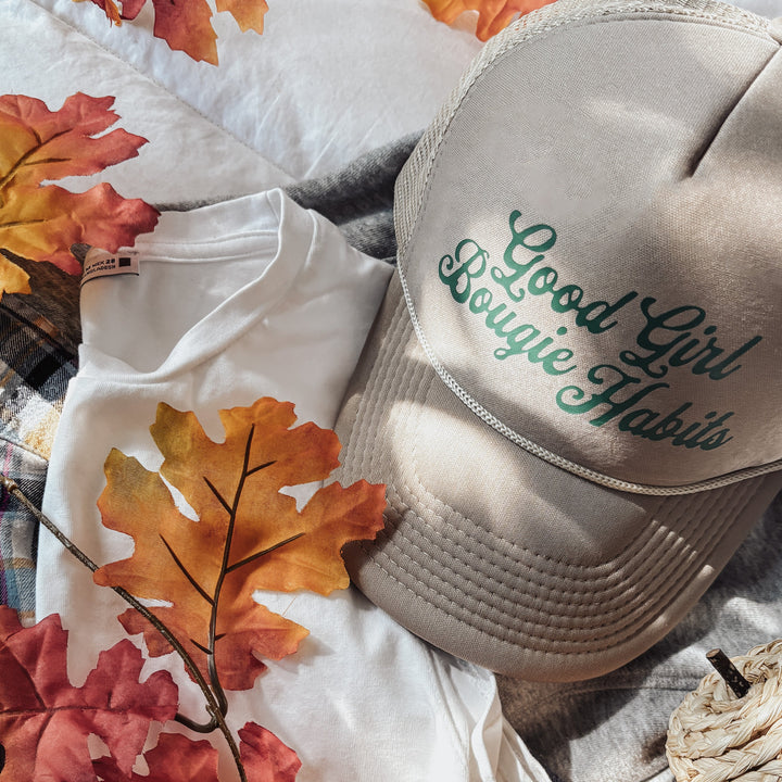 BOUGIE HABITS TRUCKER HAT