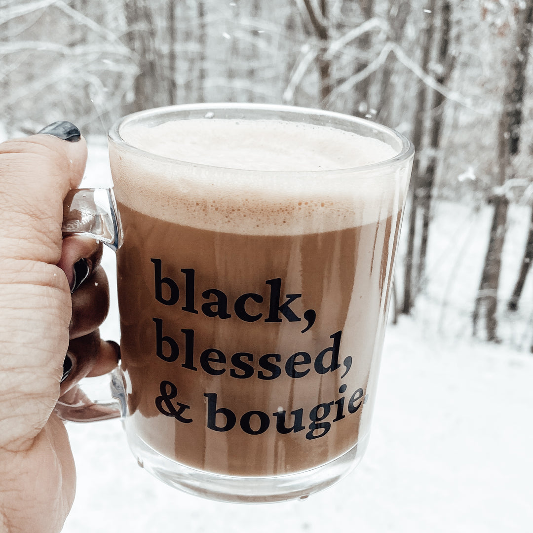 TRIPLE THREAT MUG GLASS